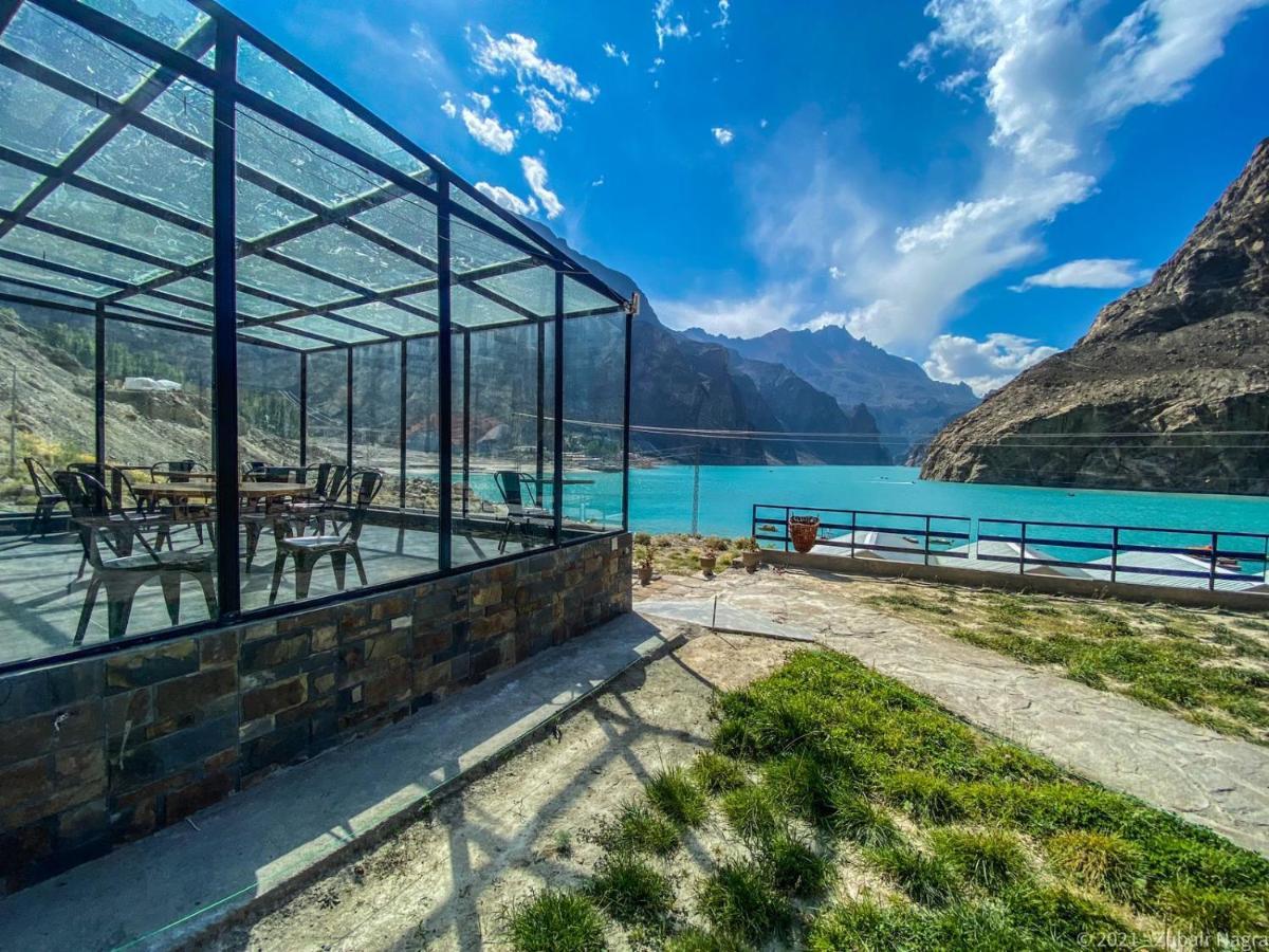 Karimabad  Horizon Resort Attabad Lake Hunza מראה חיצוני תמונה