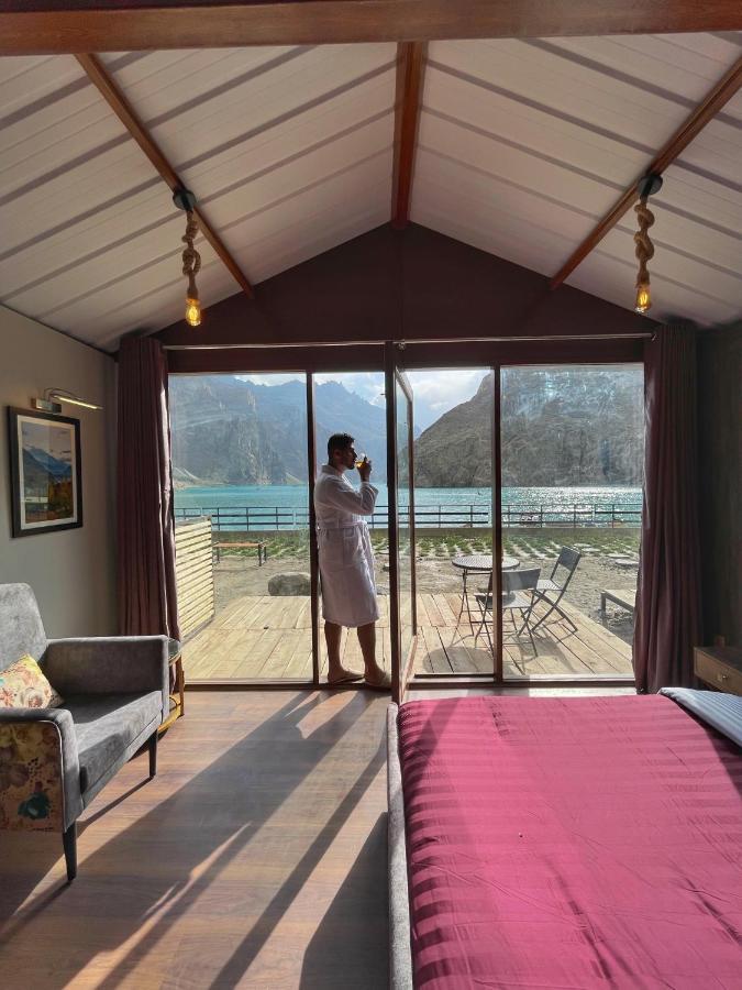 Karimabad  Horizon Resort Attabad Lake Hunza מראה חיצוני תמונה