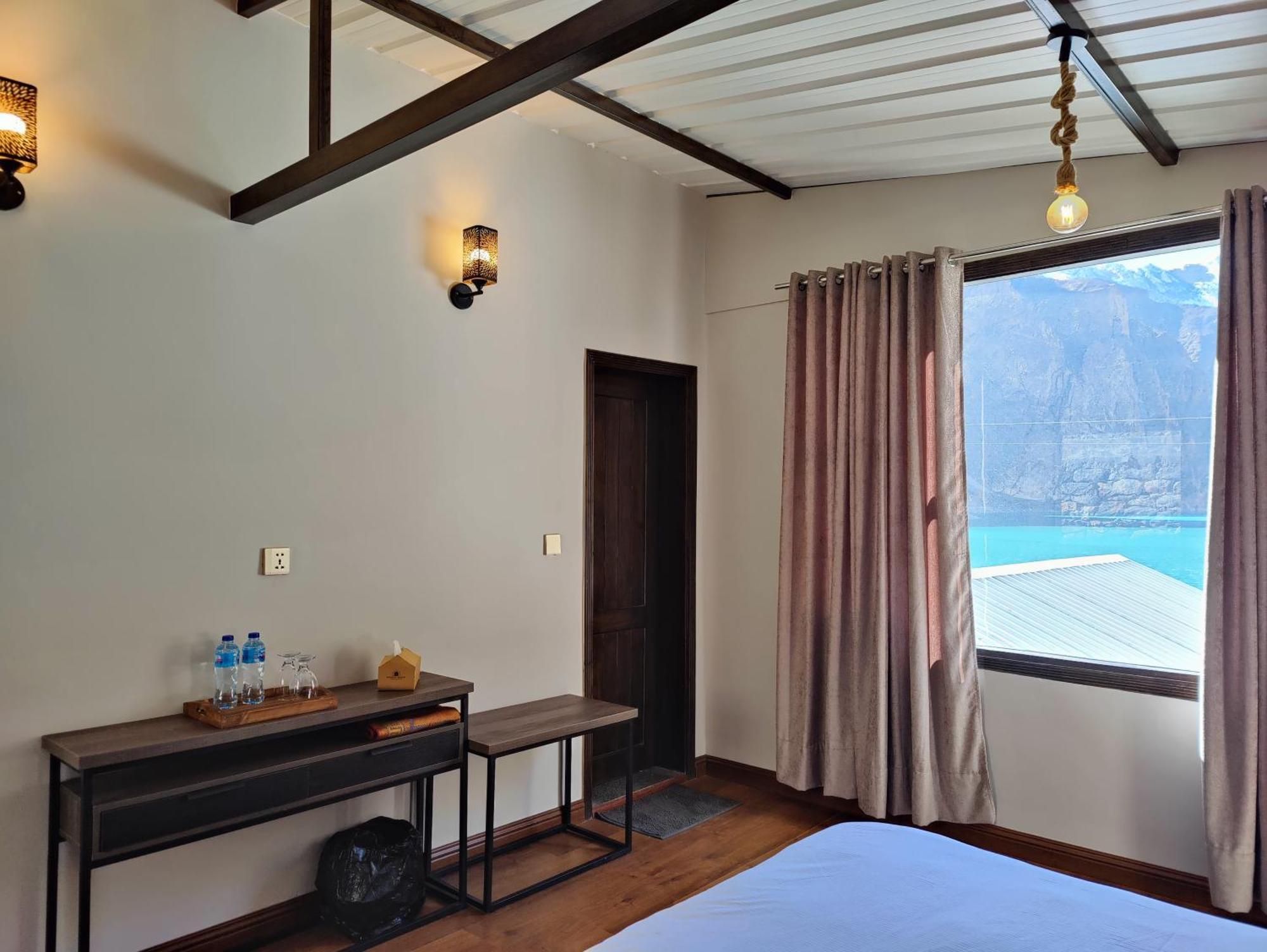 Karimabad  Horizon Resort Attabad Lake Hunza מראה חיצוני תמונה